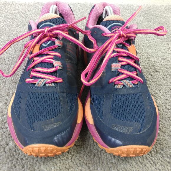 Brooks Cascadia 11 Womens Size 6.5 Shoes 1202041B451 Blue Purple Trail Run Low - Picture 9 of 11